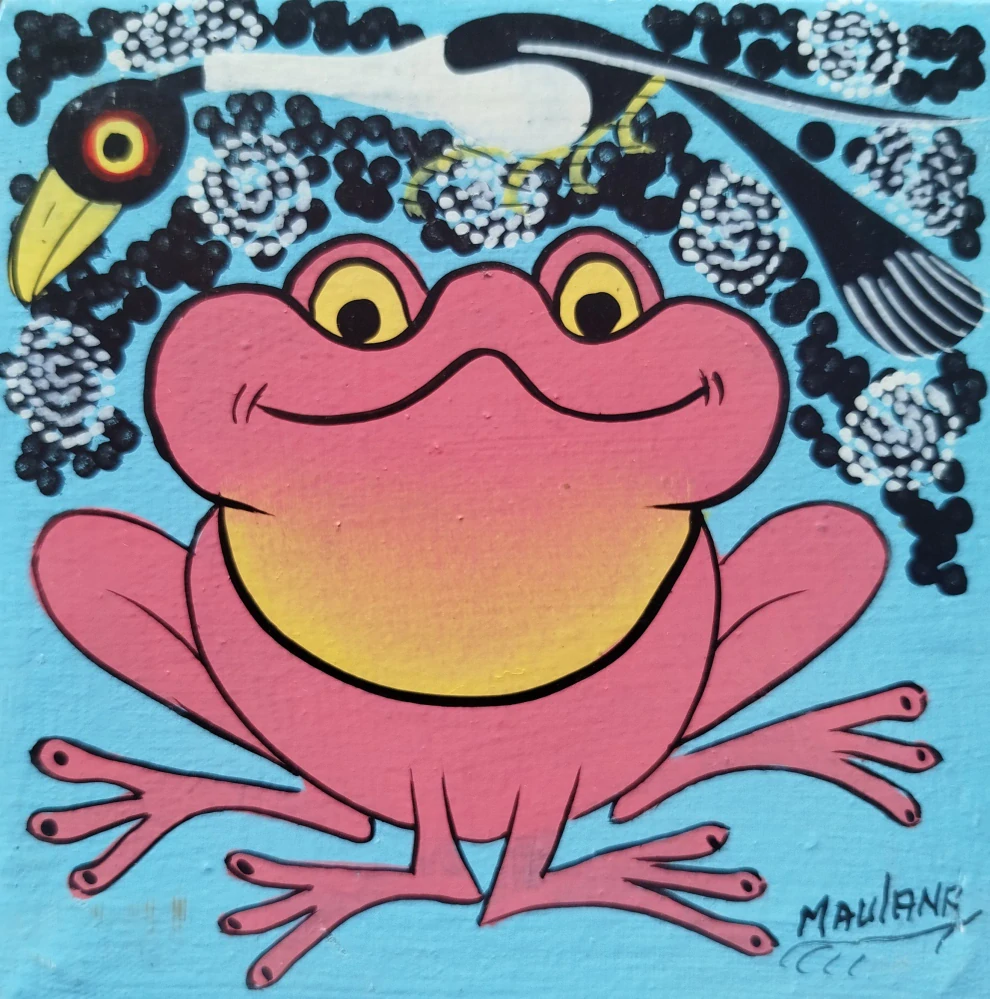 Malá velká radost - růžová 15x15