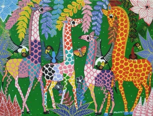 Karneval v džungli I. 30x40