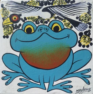 Malá velká radost - modrobílá 15x15