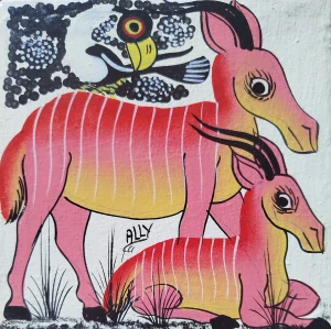 Kousek radosti - antilopy 15x15