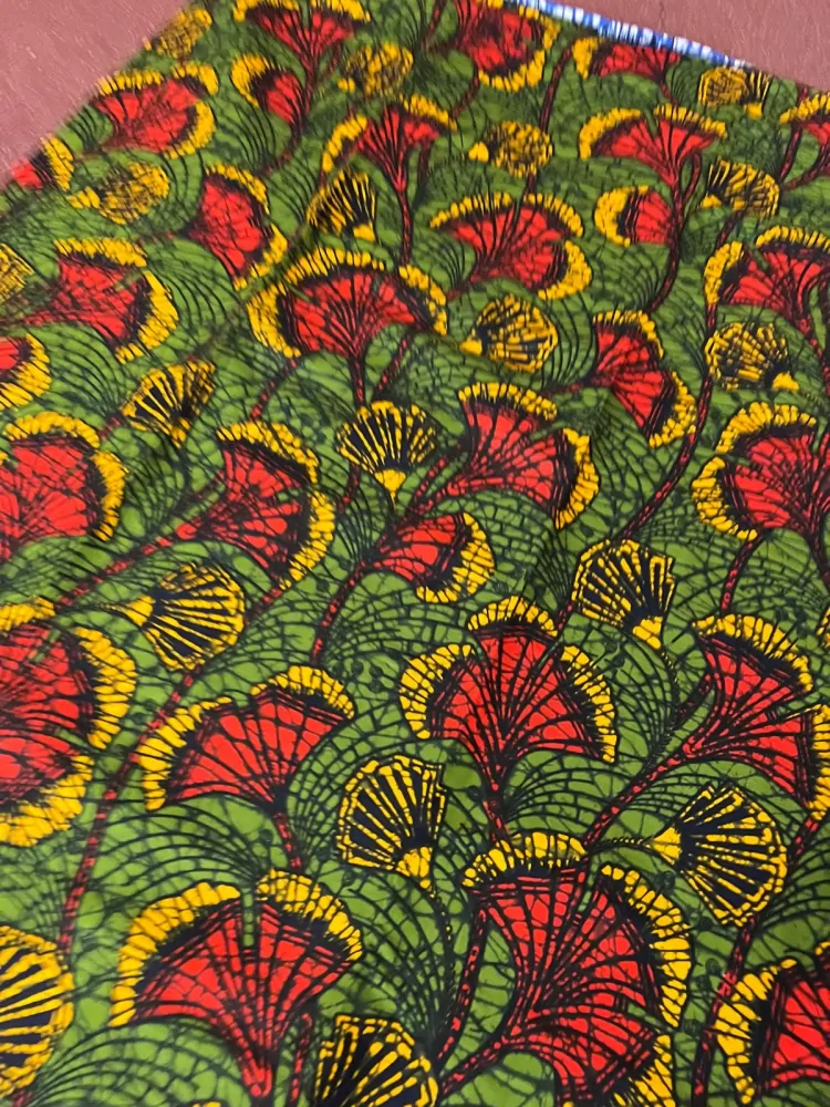 Kitenge Ginkgo (cena za kus 170x115 cm)