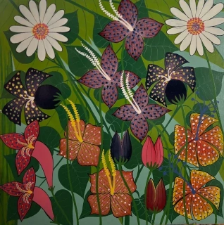 V zahradě 60x60